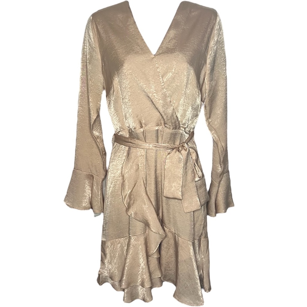 Altar’d State Long-sleeve Belted Dress